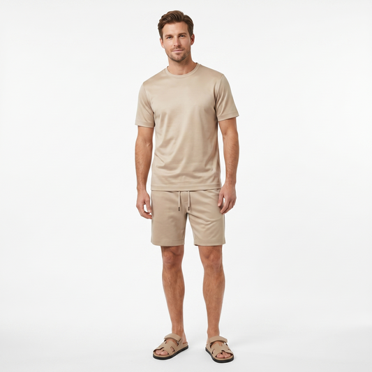 Saint-Tropez Beige Summer Set – reverse side