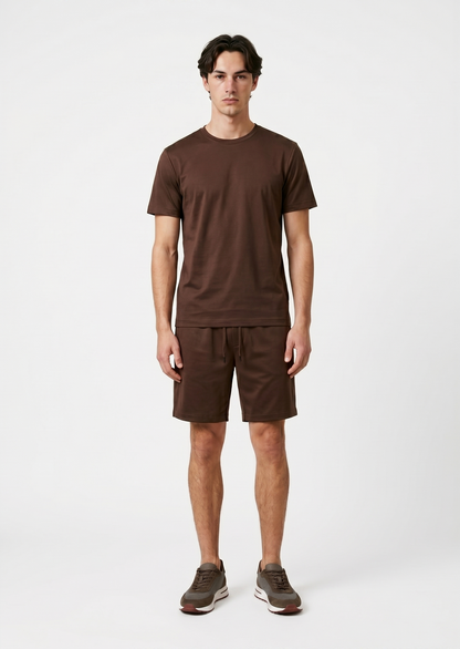 Saint-Tropez Brown Summer Set – reverse side