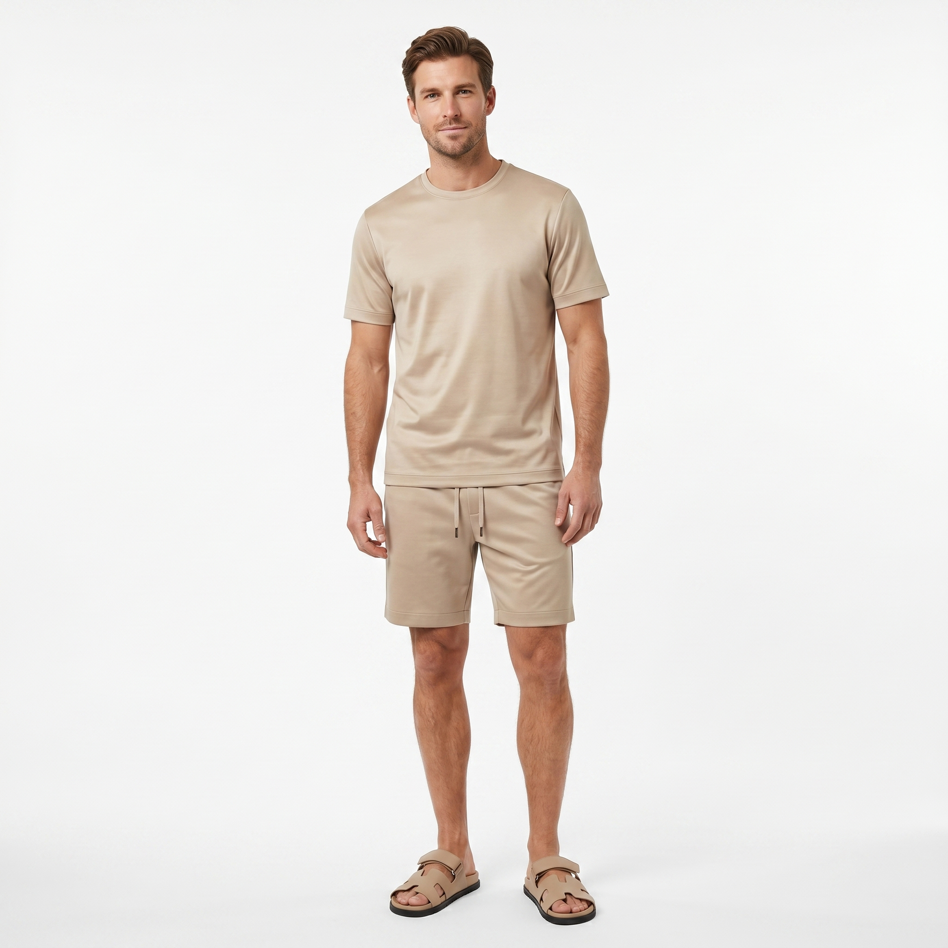 Saint-Tropez Beige Summer Set – reverse side
