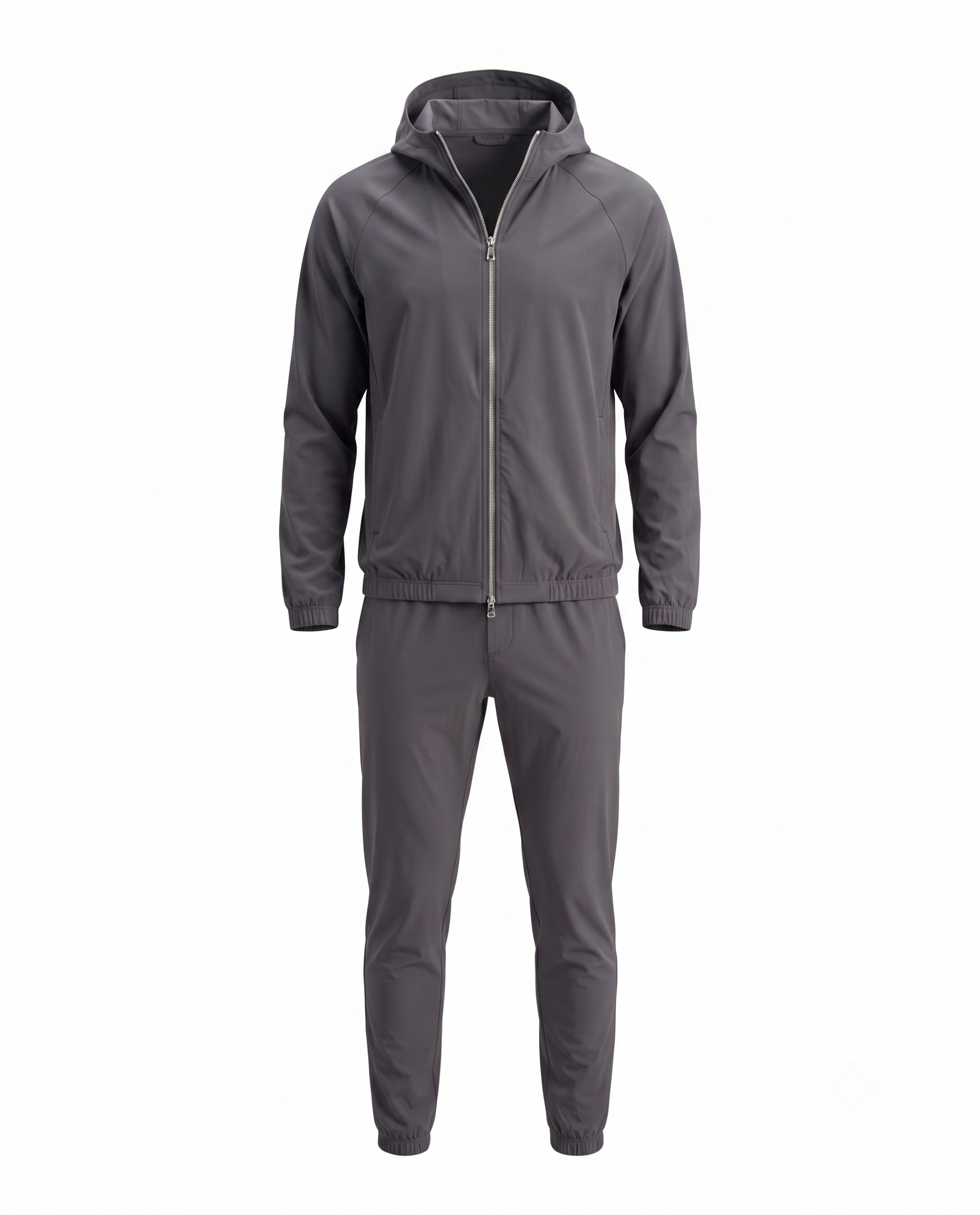 Marbenio's Grey Hooded Tech Set – front view